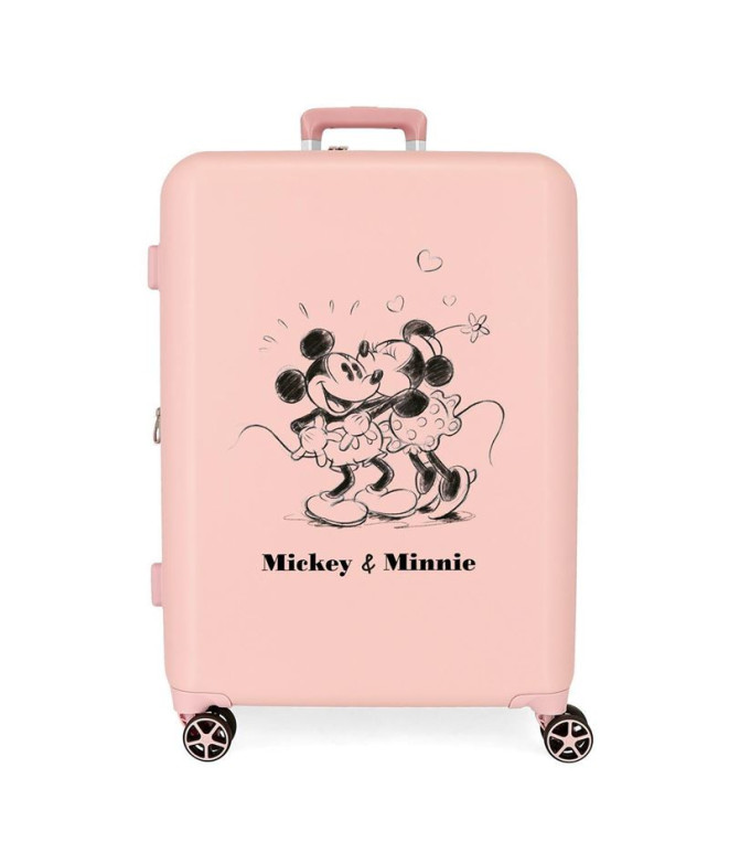 Trolley Disney Abs Mala 70Cm.C/Exp. 4W.Mickey &...