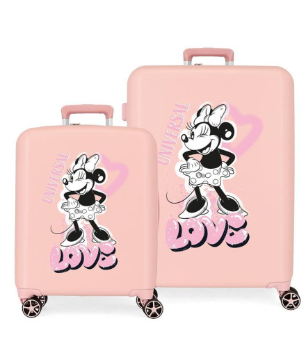 Set Disney Abs Carrinho de Bagagem 2/ 55-70Cm.4W.Minnie...