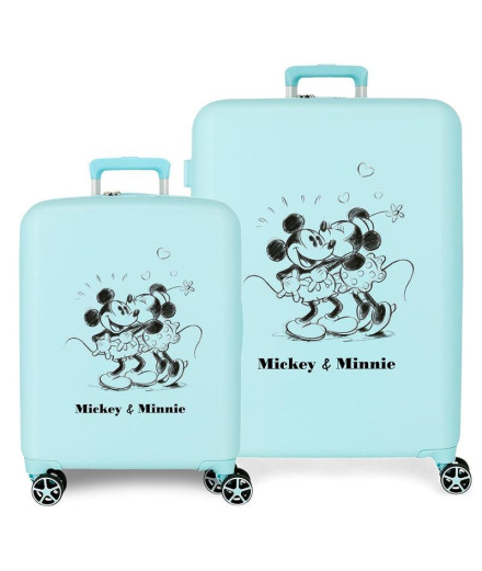 Set Disney Abs Carrinho de Mala 2/ 55-70Cm.4W.Mickey &...