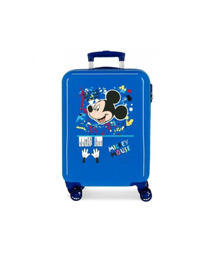Trolley Disney Abs Mala 55Cm.4W. Mickey Cor Mayhem Azul