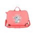 Mala Infantil Disney Abs Rolling 4W. (2.Multi) Stitch Cuddle Me Coral Pink