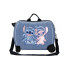 Mala Infantil Disney Abs Rolling 4W.(2 Multid.) Stitch Dace It Out Azul