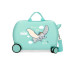 Mala Infantil Disney Abs Rolling 4W.(2 Multi.) 45Cm. Dumbo Fly Azul Turquesa