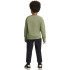 Conjunto adidas Set Infantil Jaqueta de lã com logotipo Little Essentials Verde