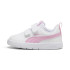 Sapatilhas Puma Courtflex V3 V Infantil Branco Rosa