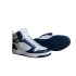Sapatilhas Casual Infantil Puma Rebound V6 Mid Branco/Azul
