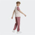 Calça adidas Infantil Essentials Small Logo Feel Cozy Fleece Rosa