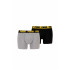 Cuecas Homem Puma Everyday Basic Preto/Cinza/Amarelo Pack