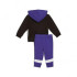 Calça Casual Infantil Puma Minicats Colorblock Jogger Fl Azul
