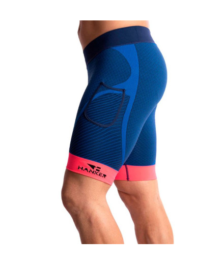 Malhas Running de Hanker Corta Pog Blue