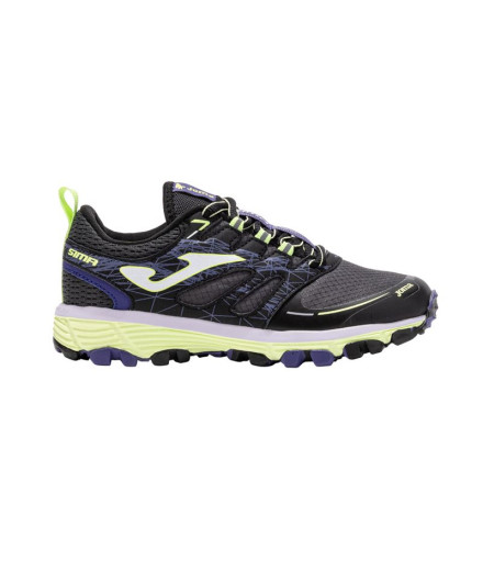 Sapatilhas Joma Infantil Sima Jr 2531 Preto/Púrpura