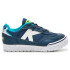 Sapatilhas De Futebol Sala Kelme Infantil Trueno Lace Marinho e Branco