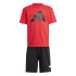 Conjunto adidas Set Infantil Lk Bl T- 160 Vermelho/Preto