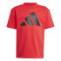 Conjunto adidas Set Infantil Lk Bl T- 160 Vermelho/Preto