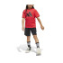 Conjunto adidas Set Infantil Lk Bl T- 160 Vermelho/Preto