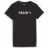 Camiseta Fitness Mulher de Puma Women'S Graphic Train Puma Preto/Branco