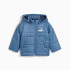 Casaco Infantil Casaco acolchoado com capuz Puma Minicats Azul Horizon
