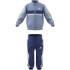 Fato de treino adidas 3Bandas Tib Infant Azul/Branco