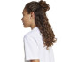 Camiseta adidas Infantil Linear 160 Branco/Preto