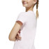 Camiseta adidas Menina Essentials Big Logo 160 Rosa
