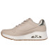 SapatilhasSkechers Uno - Mulher Shimmer Away Beige