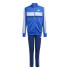 adidas Infantil Fato de treino de 3 riscas Tiberio Azul/Branco
