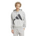 Moletom adidas French Terry Homem Grande logótipo Hd cinzento/preto