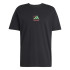 Camiseta adidas Homem Pizza preta