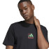Camiseta adidas Homem Pizza preta