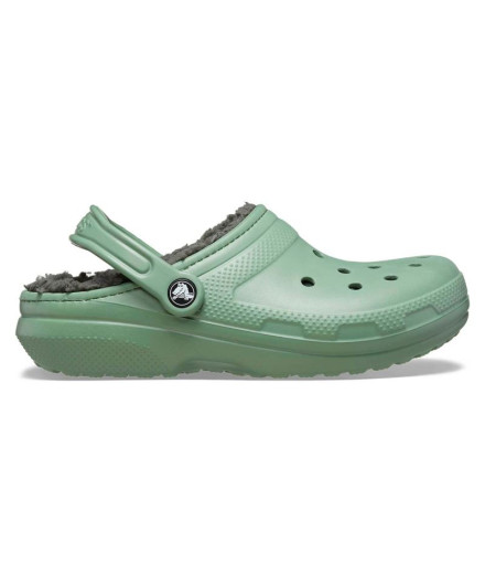 Tamancos Crocs Tamanco clássico com forro Musgo