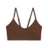 Sutiã esportivo Yoga Mulher by Puma Move Yogini Bra Castanho EsprEssentialsso