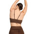 Sutiã esportivo Yoga Mulher by Puma Move Yogini Bra Castanho EsprEssentialsso