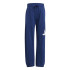 Calça adidas French Terry Infantil Lk Big Logo Jog Azul/Branco