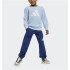 Calça adidas French Terry Infantil Lk Big Logo Jog Azul/Branco