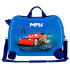 Mala Infantil Disney Abs Rolling 4W.(2 Multid.)Cars Rocket Racing Azul