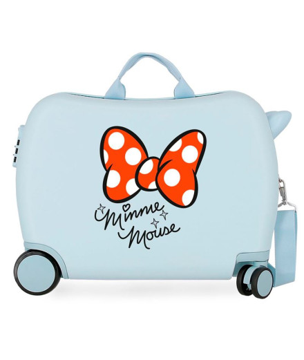 Mala Infantil Disney Abs Rolling 4W.(2 Multid.)Minnie...