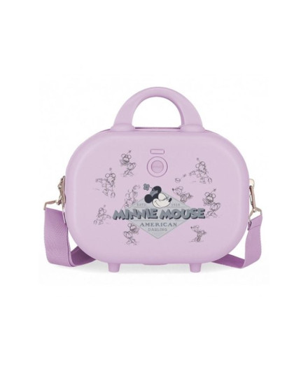 Necessaire Disney Adapt. Estojo Abs 100 - Minnie...