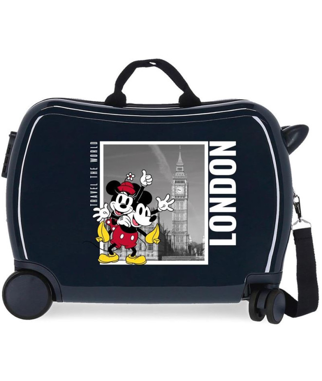 Mala Infantil Disney Abs Rolling 4W.(2 Multid.)...