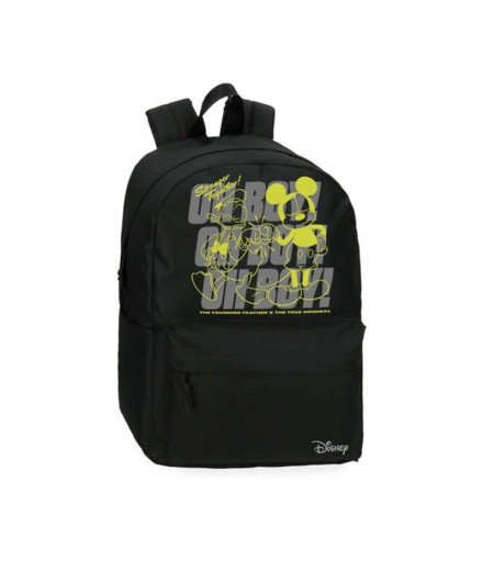 Mochila Disney Adapt. Mochila.45 Cm.Mickey Oh Boy Preto