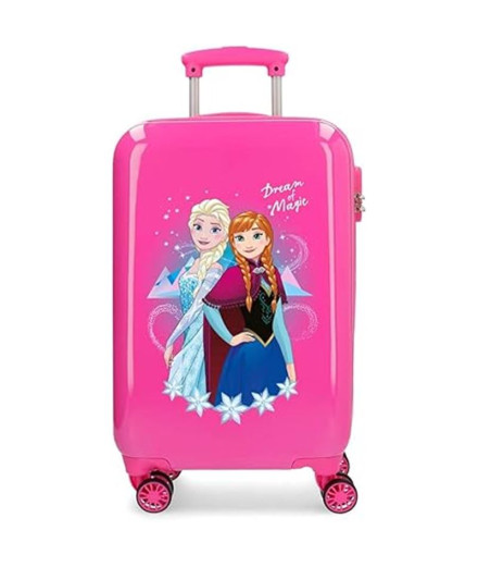 Mala Disney Abs Mala 55Cm.4W.Dream Of Magic Frozen Rosa