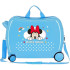 Mala Infantil Disney Abs Mala de viagem com rodas 4W.(2 Multid.)Minnie Rainbow Blue