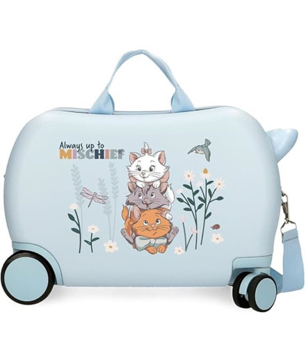 Mala Infantil Disney Abs Rolling 4W. 45Cm. Aristogatos...