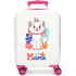 Trolley Disney Abs Mala 50Cm.4R.Aristogatas Marie em Branco