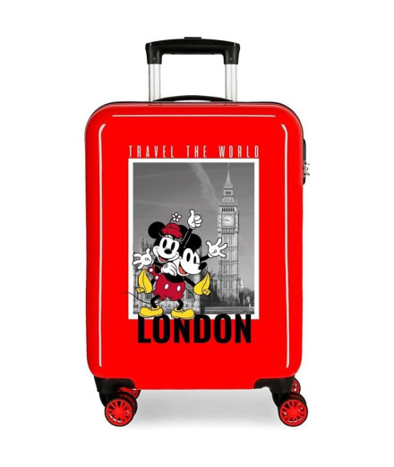 Trolley Disney Abs Mala 55Cm.4W. Mickey Viagem a Londres...