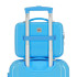 Necessaire Disney Adapt. Estojo de Cosmética Abs Fun Stitch Ohana Azul