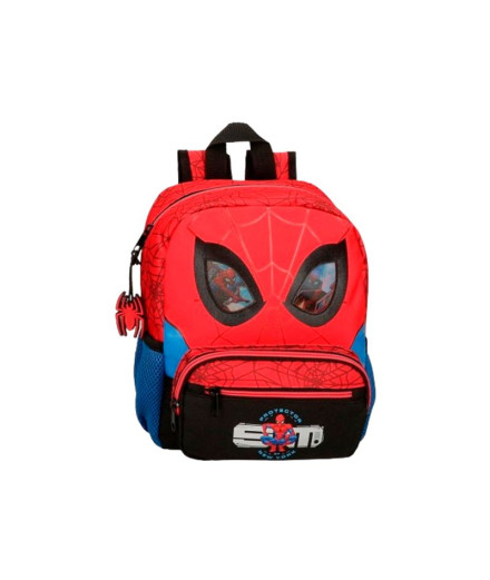 Mochila Marvel Adap. protetor Vermelho Homem-Aranha 28Cm