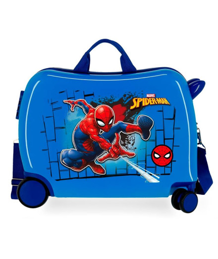 Mala Marvel Inf.Abs 4R.Homem-Aranha Vermelho Azul Azul