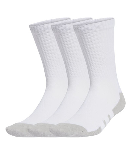 Meias Fitness adidas by Essentials Climacool Crew 3P Branco