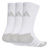 Meias Fitness adidas by Essentials Climacool Crew 3P Branco
