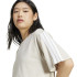 Camiseta adidas Mulher 3 Band Boyfriend creme